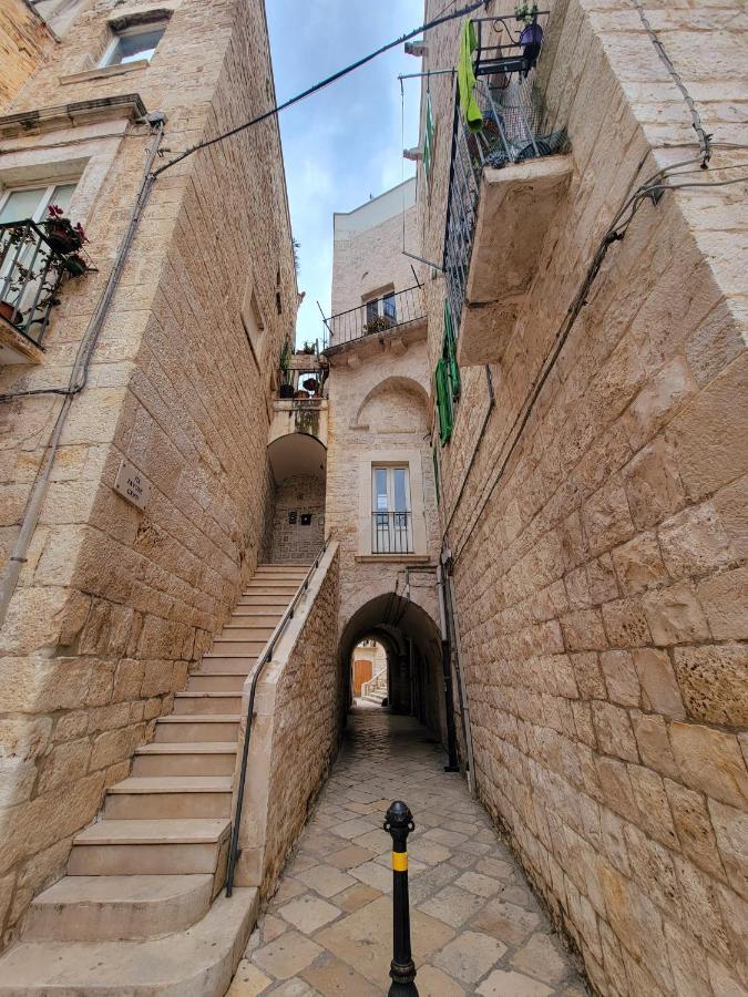 Giovinazzo Historic Apulia Old Town Stone House With Private Patio Lägenhet Exteriör bild