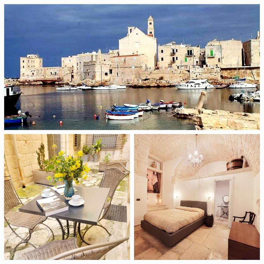 Giovinazzo Historic Apulia Old Town Stone House With Private Patio Lägenhet Exteriör bild